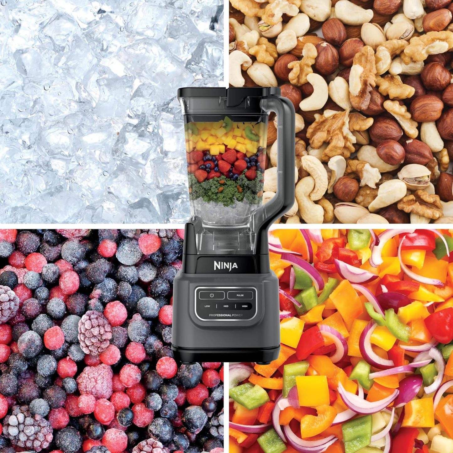 Sistema de Licuadora Ninja® Foodi® Power Pitcher con Vaso de 2.1 L, 1000 W