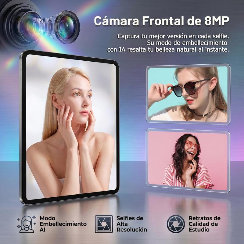 【Nuevo】S12 WIFI Tablet 10.1\" Android 15 22GB+256GB Pantalla HD para Uso Diario Trabajo o Entretenimiento 10000mAh [Súper Combo]