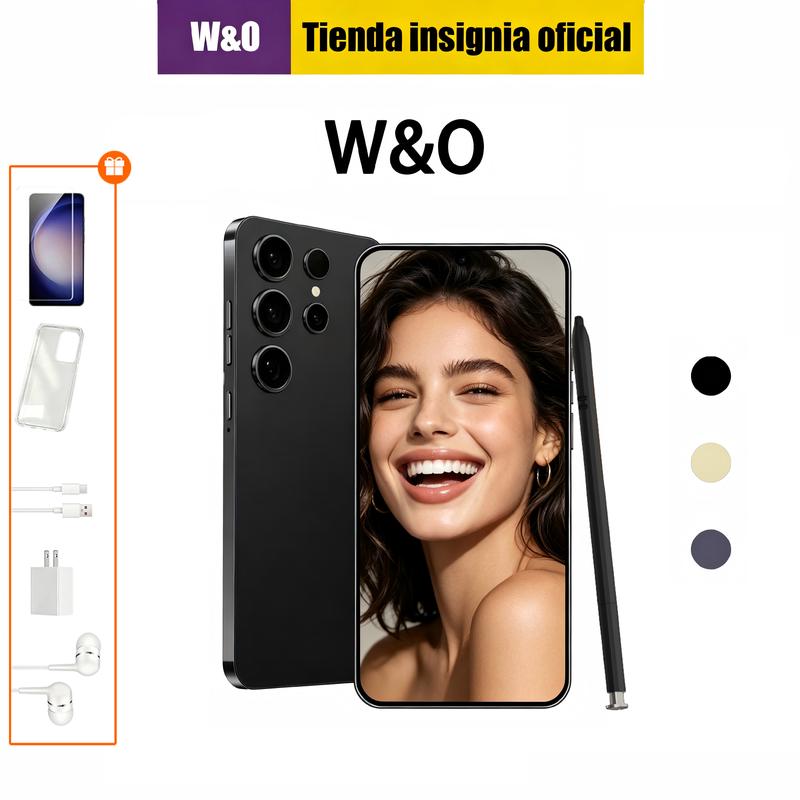 5G Teléfono Inteligente Doble SIM Sistema Android 12GB+512GB Almacenamiento Batería Rápida Almacenamiento Ampliable SIM1+SIM2 | 90Hz + Batería 6800mAh + Cámara 50MP tech | Regalos del Mundial