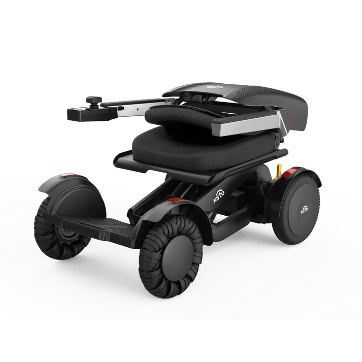 Scooter Eléctrico de Acero con Elevación Automática Personalizable para Personas con Discapacidad, con Batería Integrada, Modelo XSTO-M4, Certificado RoHS
