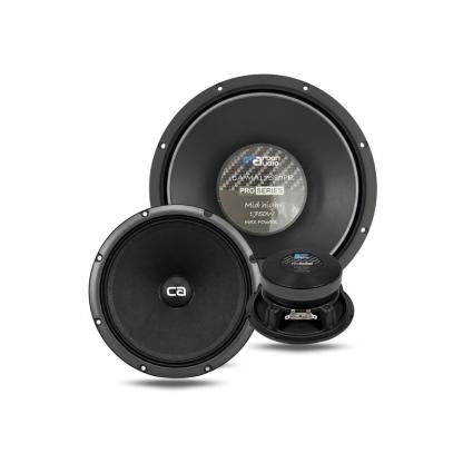 Par De Medios Altos de 6.5'' + Un Par de 8'' Ca-ma17580pr Ca-ma15065pr Carbón Audio