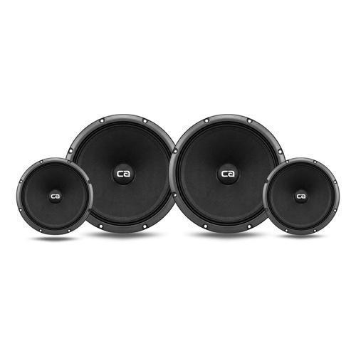 Par De Medios Altos de 6.5'' + Un Par de 8'' Ca-ma17580pr Ca-ma15065pr Carbón Audio