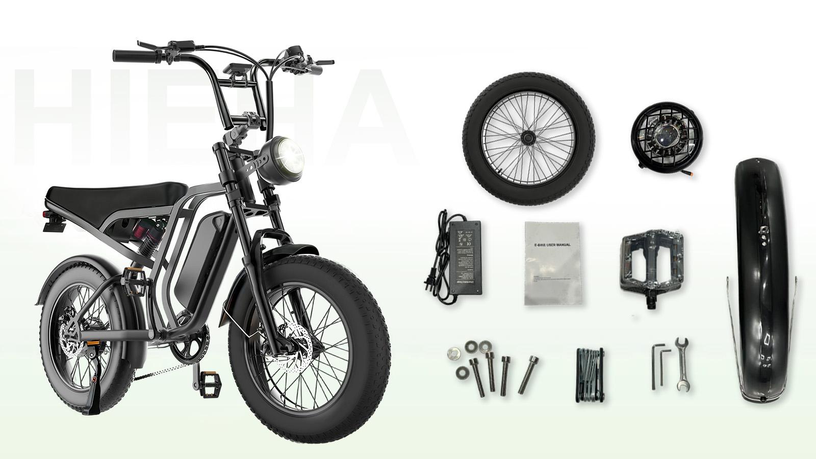 【Hieha】2026|1500W Electric Bike for Adults ,lFullSuspensionTop Speed 30+MPHRange 40-70 Miles | 48V 15AhRemovableBatterylLED Headlights 20-InchAll-Terrain Fat Tires lUL2849Certified ebike|Mother's Day gift 【Hieha】2026|1500W Electric Bike for Adults ,lFullSuspensionTop Speed 30+MPHRange 40-70 Miles | 48V 15AhRemovableBatterylLED Headlights 20-InchAll-Terrain Fat Tires lUL2849Certified ebike|Mother's Day gift