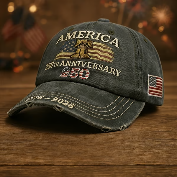 Hot Sale 49% OFF - United States 250th Anniversary Red Cap