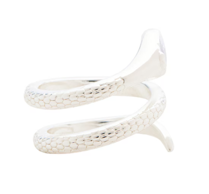 PAWZENM Silver-Plated Minimal Ring