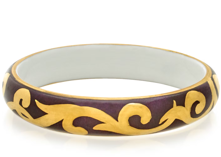 PAWZENM Vintage Porcelain Pattern Bracelet