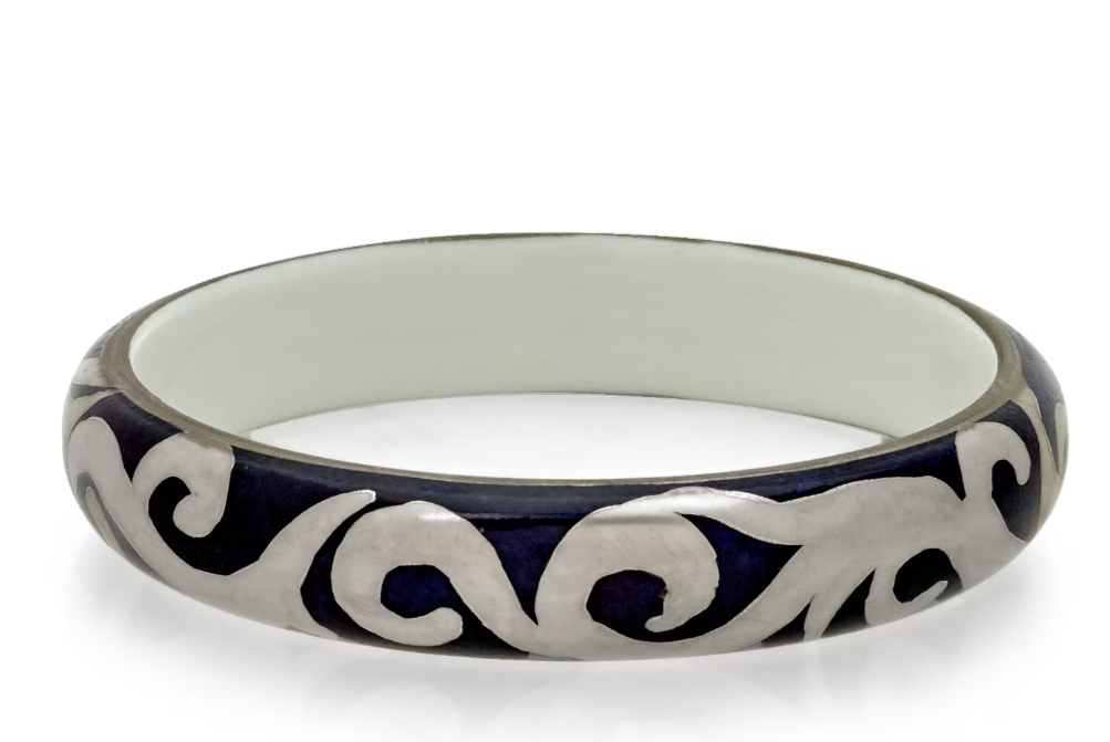 PAWZENM Vintage Porcelain Pattern Bracelet