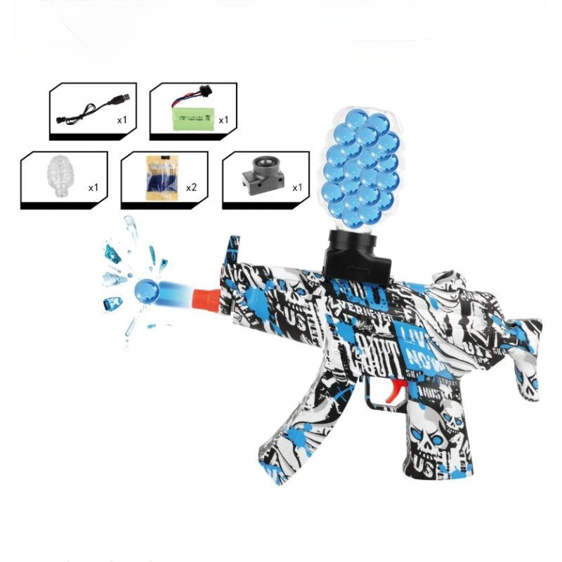 MP5 Electric Continuous-Fire Graffiti Gel Blaster - Children's Toy Pistol