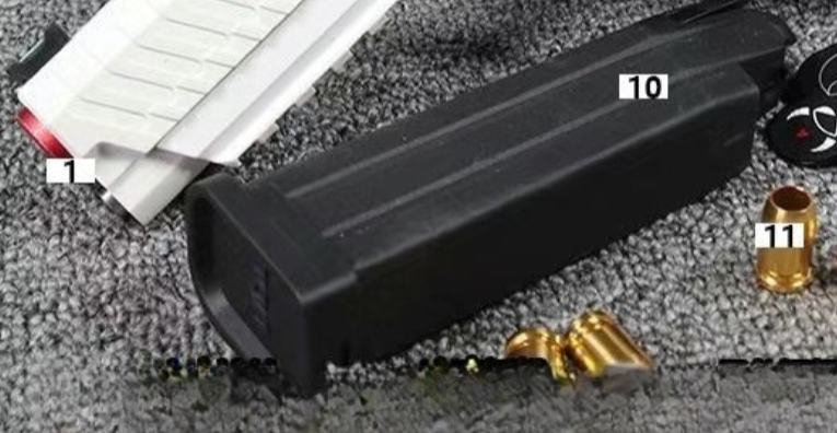 2011 Battlemaster Blowback Shell Ejection Laser Gun