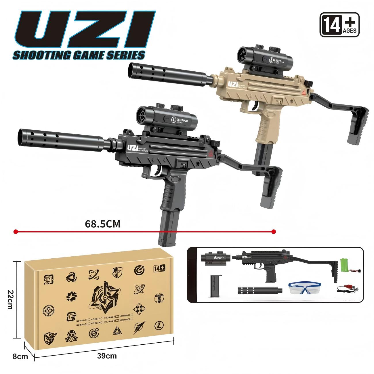UZI Electric Blasting Gel Blaster