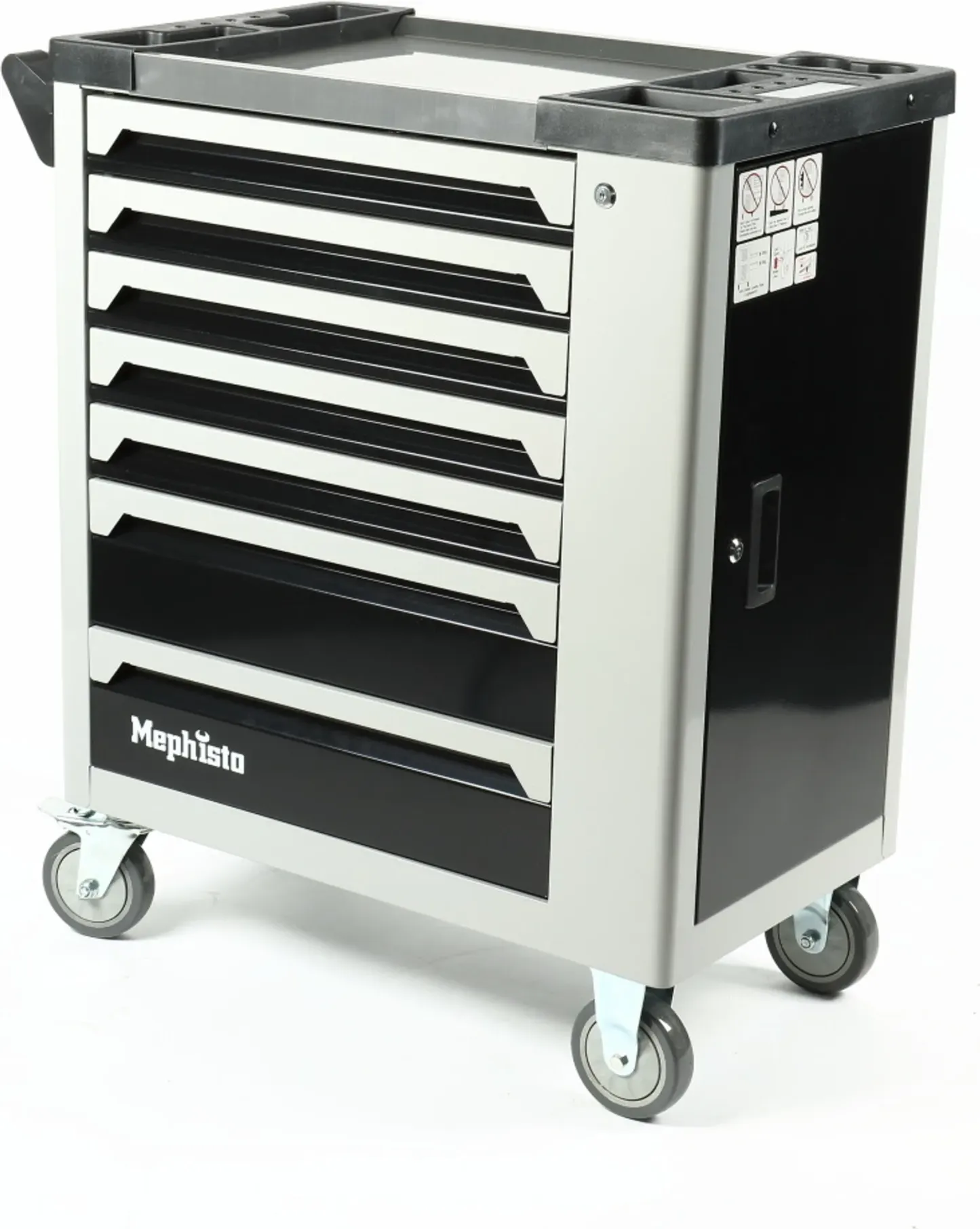 Mephisto Werkzeugwagen 7 Schubladen inkl. Rollgabelschlüssel