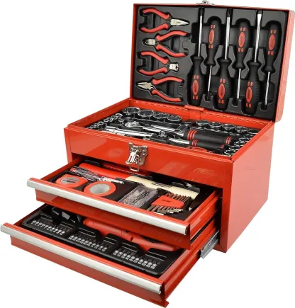 BRÜDER MANNESMANN Werkzeug-Satz 155-tlg in Werkzeugbox