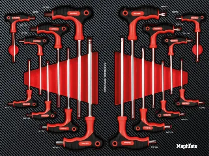 Mephisto Werkzeugwagen 7 Schubladen inkl. Rollgabelschlüssel
