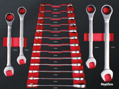 Mephisto Werkzeugwagen 7 Schubladen inkl. Rollgabelschlüssel