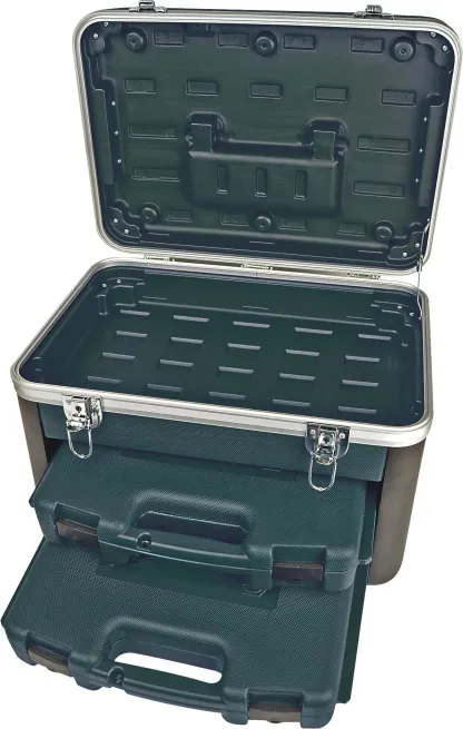 Mannesmann Werkzeugbox mit Schubladen, 163-tlg.