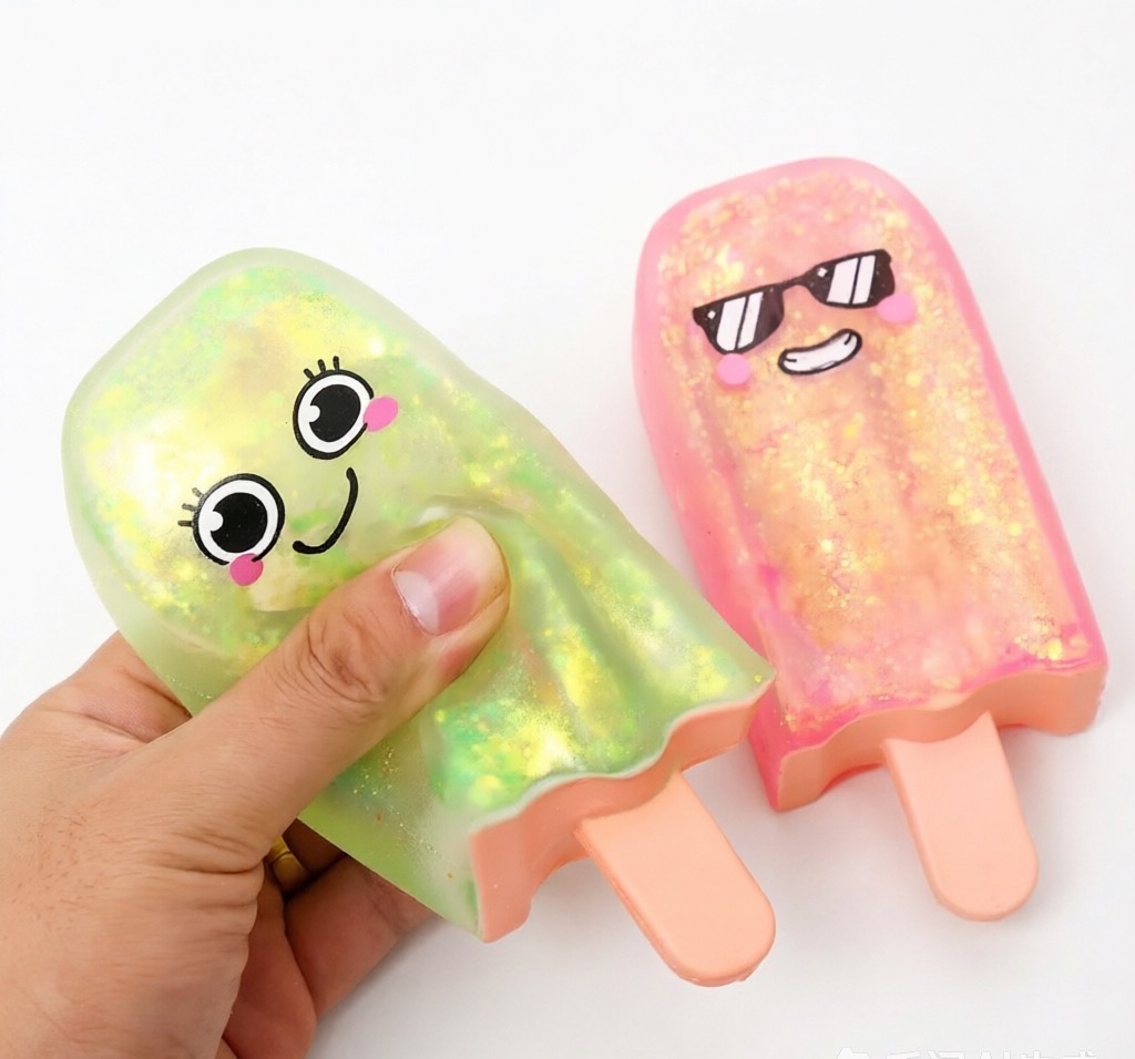 Ice Squishy Stress Relief Toy, Squishy Fidget Toy