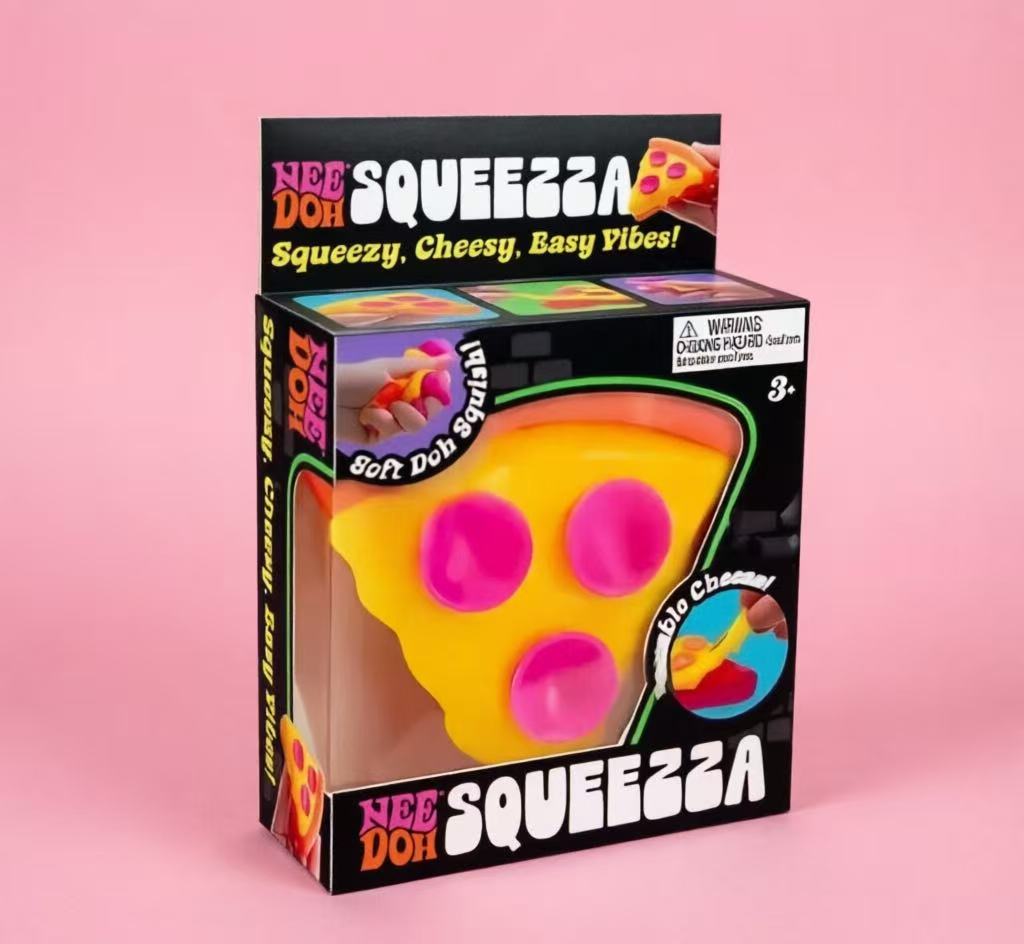Pizza Squishy Stress Relief Toy, Squishy Fidget Toy