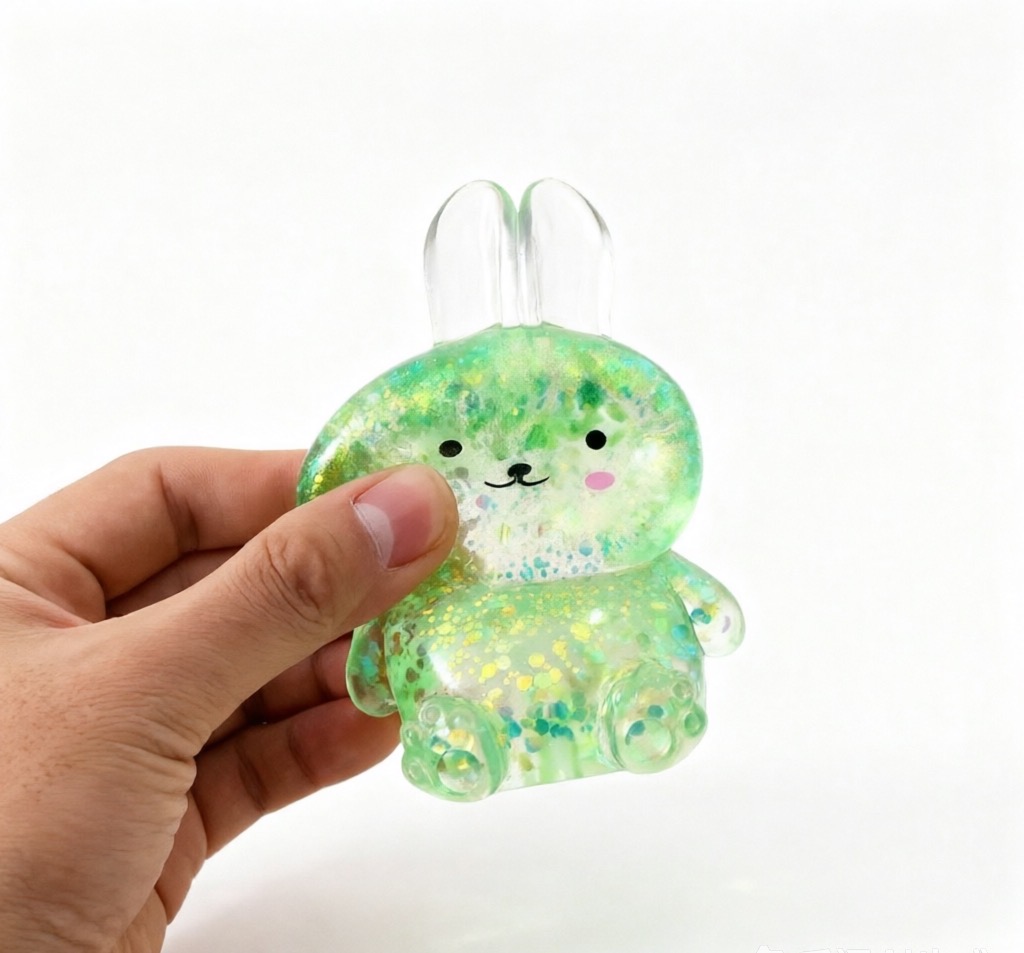 Rabbit Squishy Stress Relief Toy, Squishy Fidget Toy