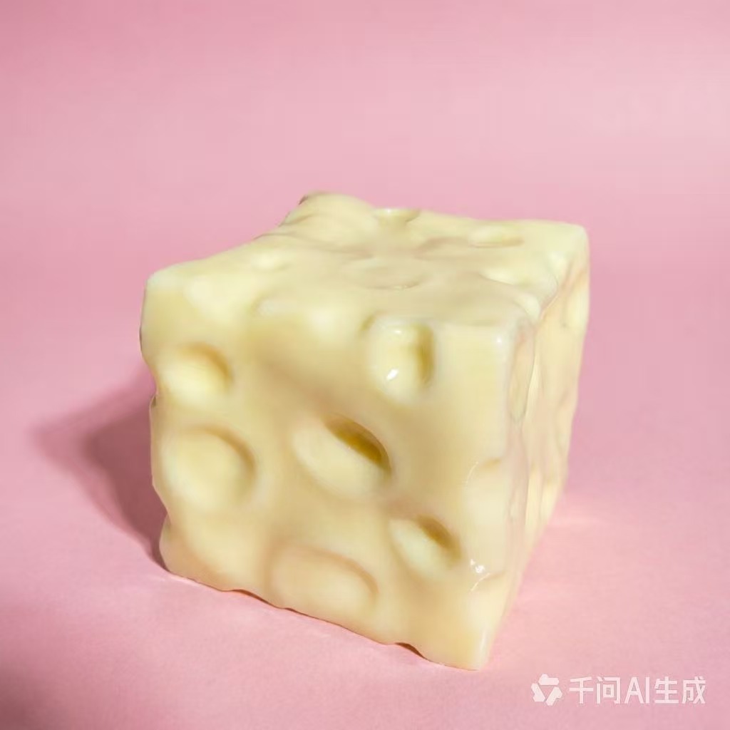 Cheese Block Squishy Stress Relief Toy, Soft Squeezy Squishy Fidget Toy
