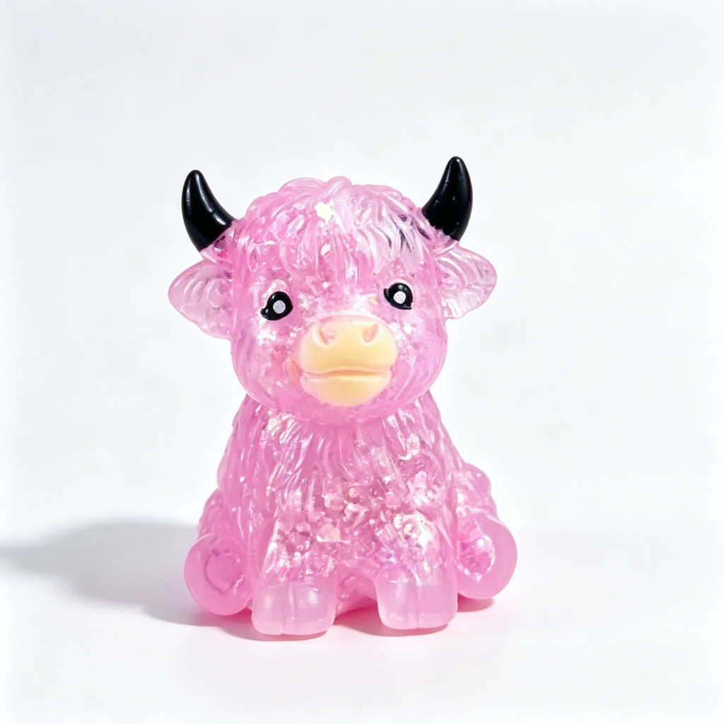 Flour Yak Squishy Toy - Maltose Texture Slow Rising Fidget, Sensory Stress Relief Gift for Kids