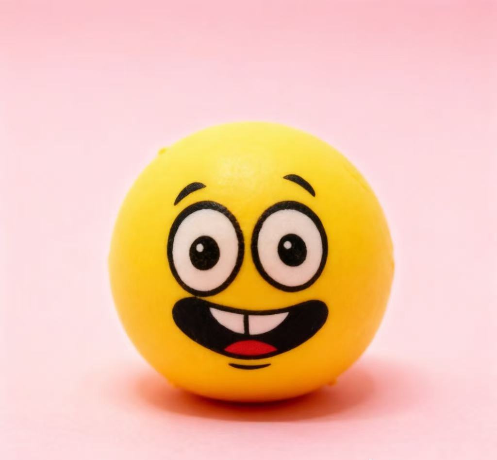 Funny Face Ball Squishy Stress Relief Toy, Cute Squishy Fidget Toy