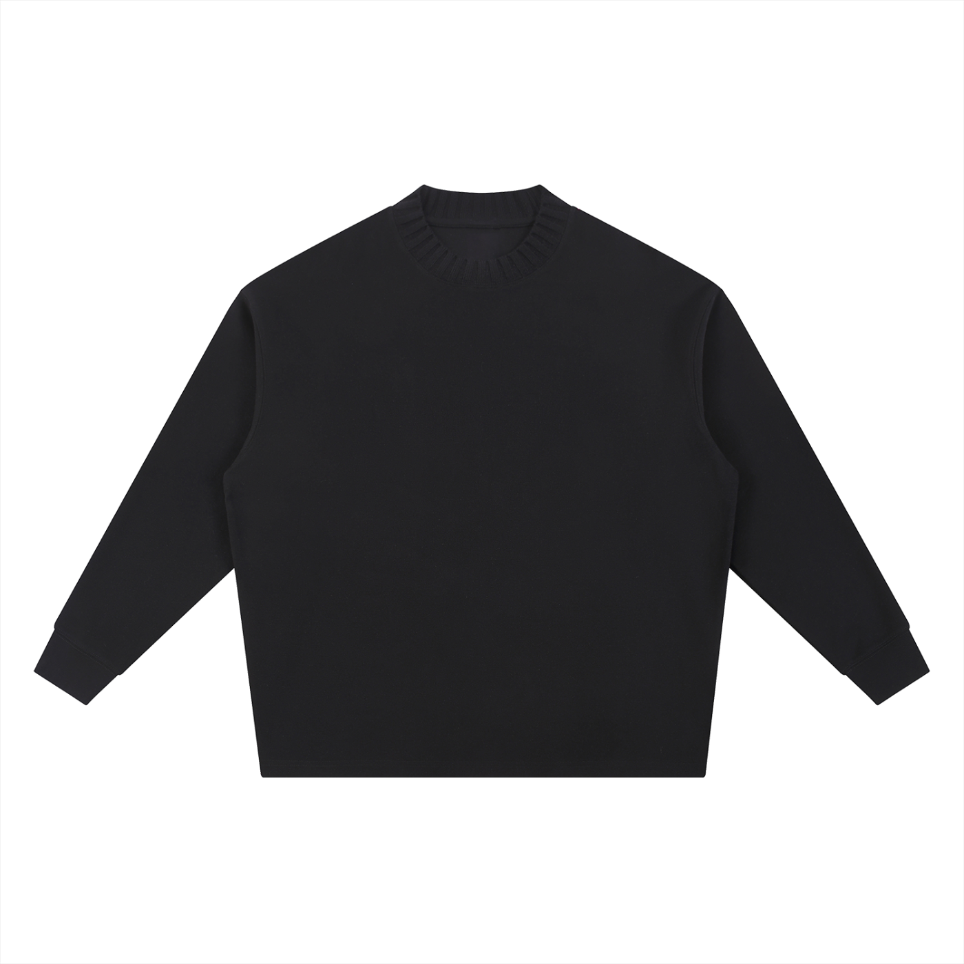 Knitted Round Sweatshirt