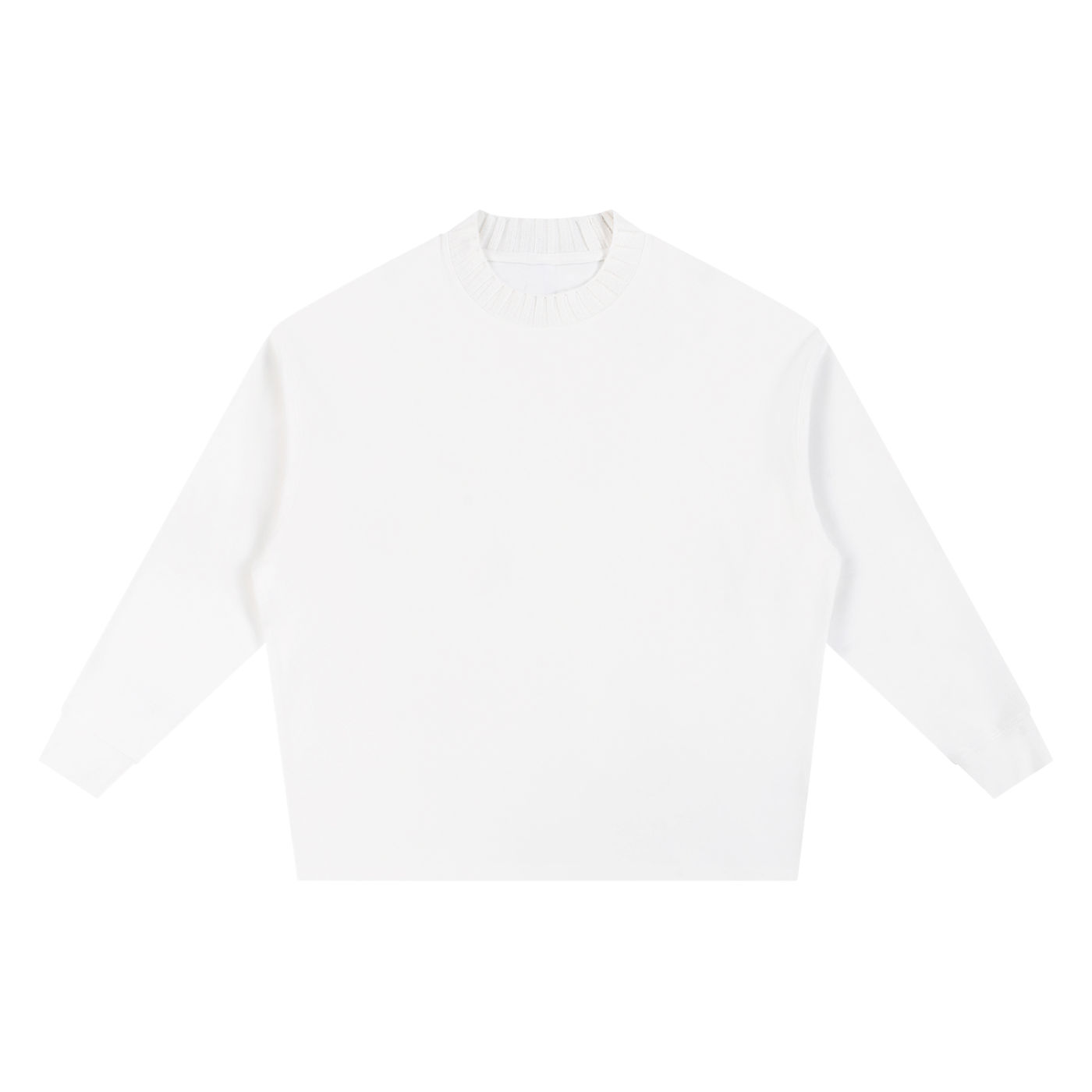 Knitted Round Sweatshirt