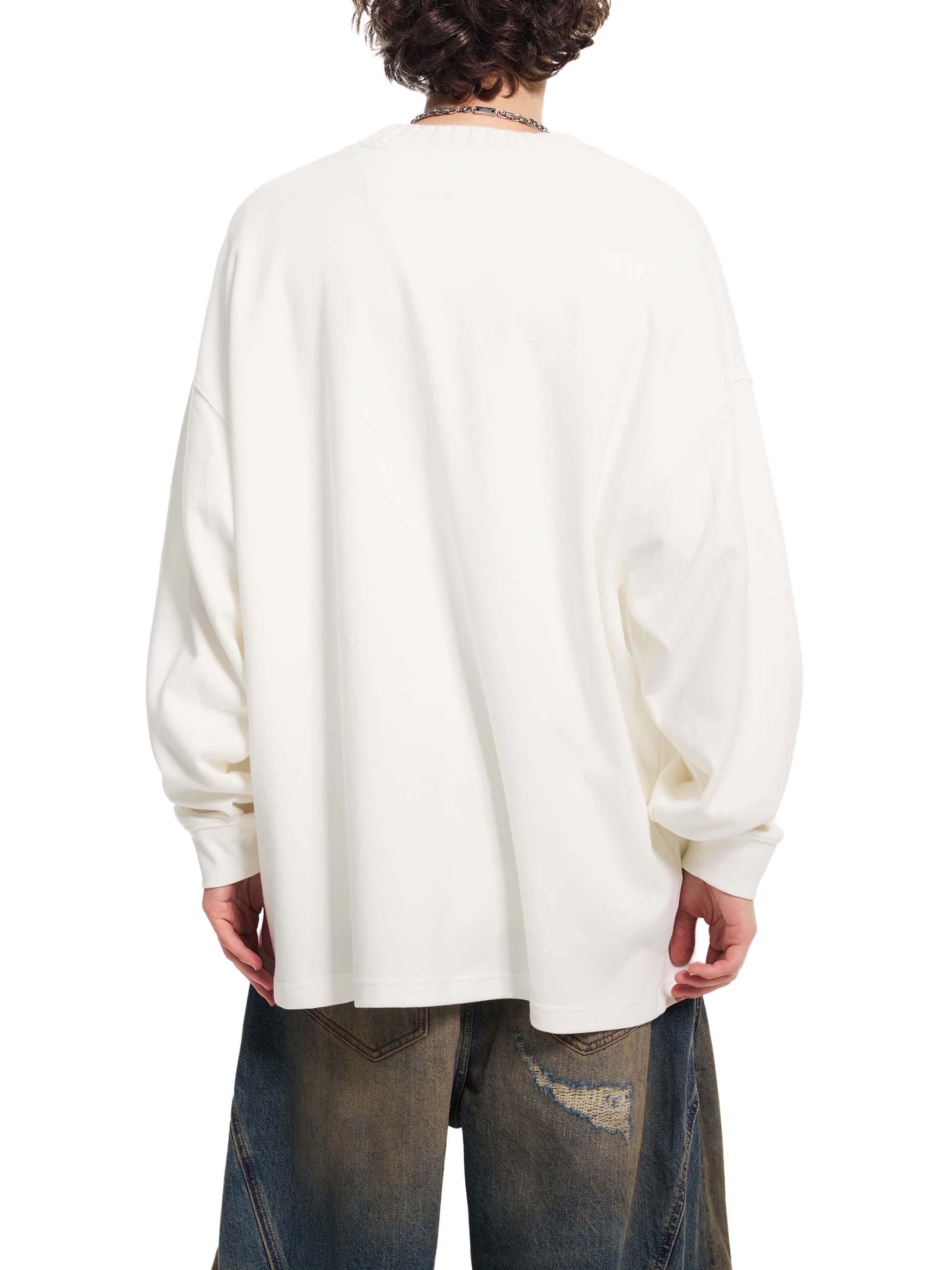Knitted Round Sweatshirt