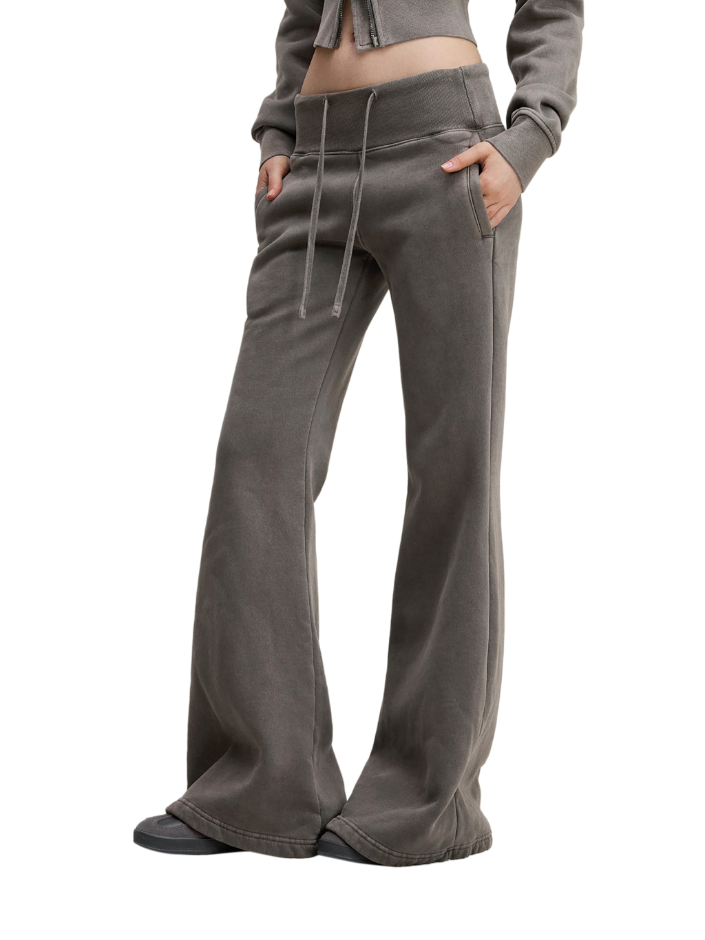 Flared Fleece Pants