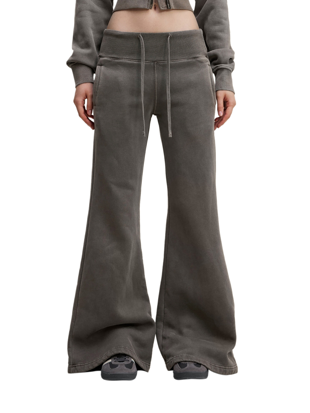 Flared Fleece Pants