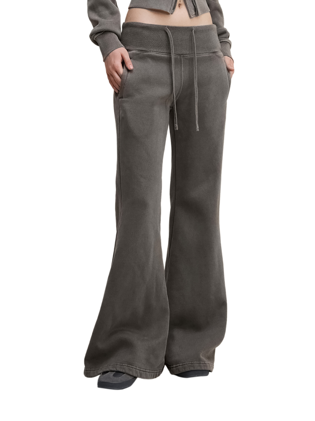 Flared Fleece Pants