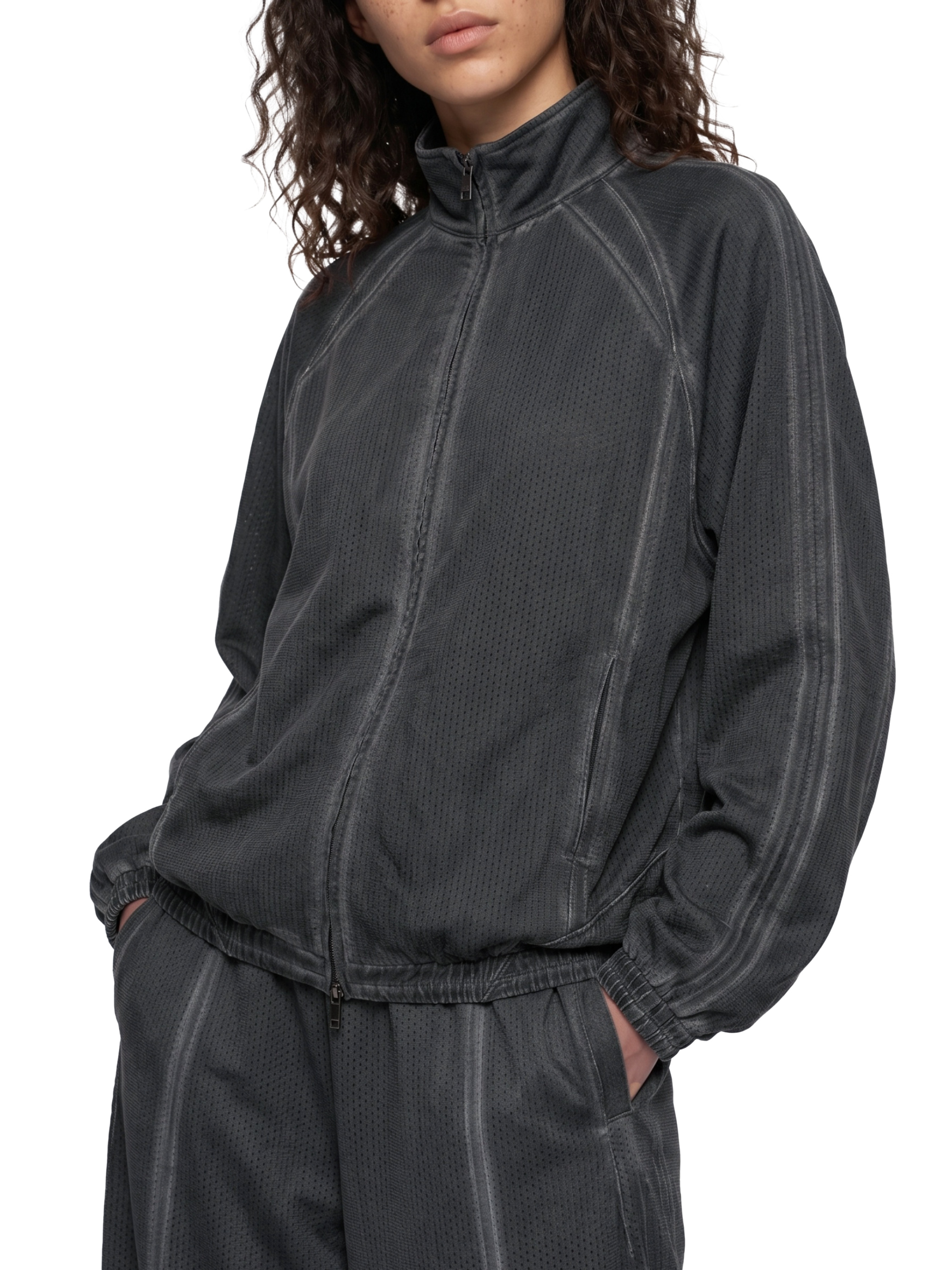 Full Zip Mesh Jacket