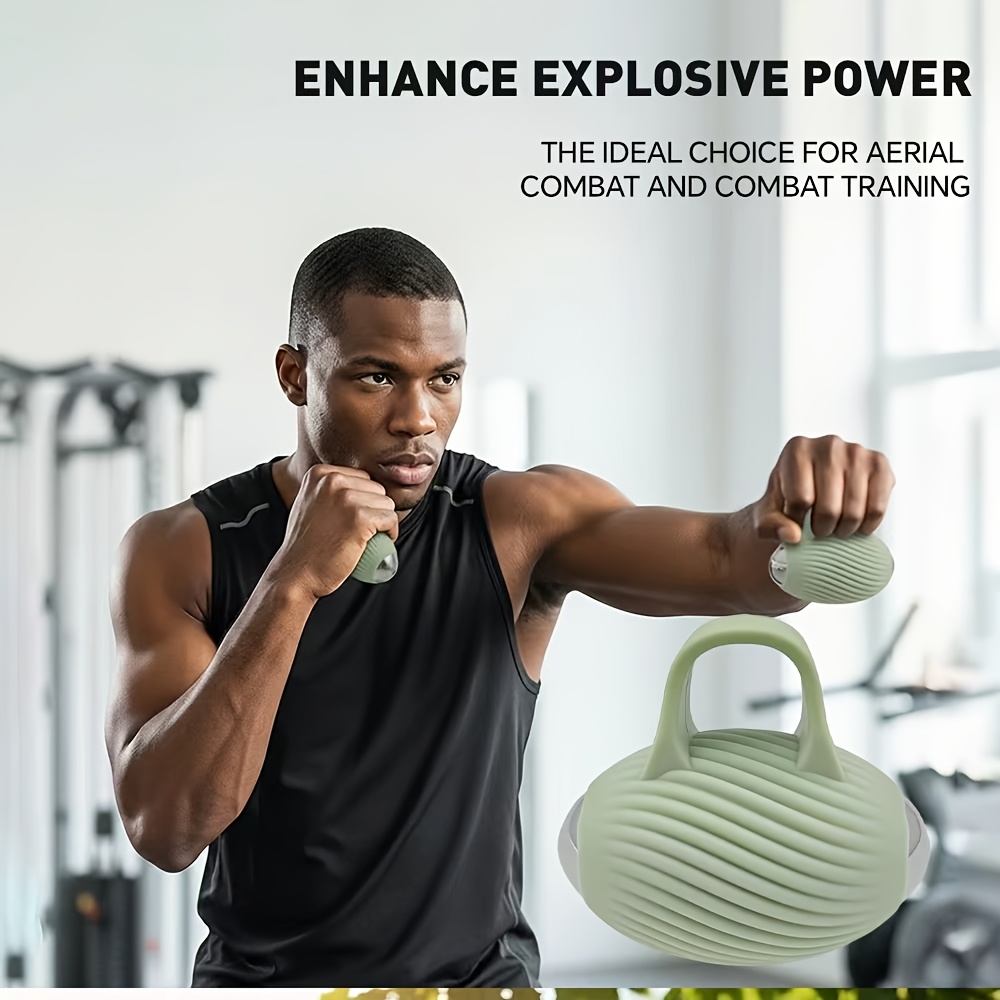 Boxing Auxiliary Egg Bell - Portable Handheld Weight for Explosive Power Training