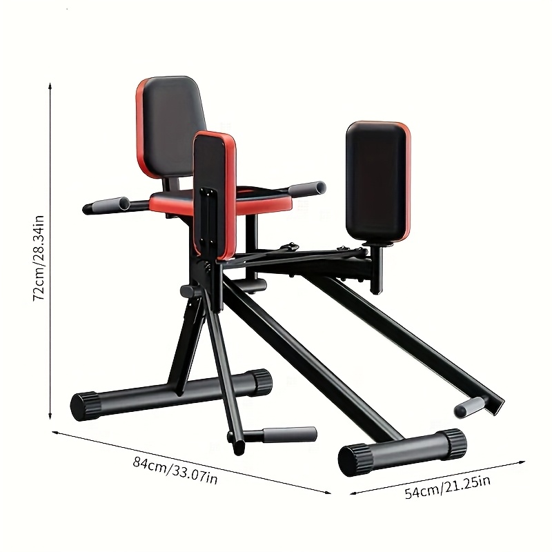 Multi-Functional Hip & Leg Trainer - 3-Level Resistance Inner Thigh Toner & Upper Body Workout Station