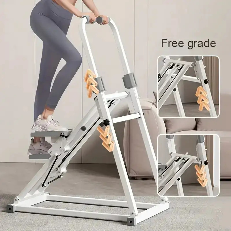 Foldable Vertical Climber Machine - Full-Body Home Cardio & Strength Trainer