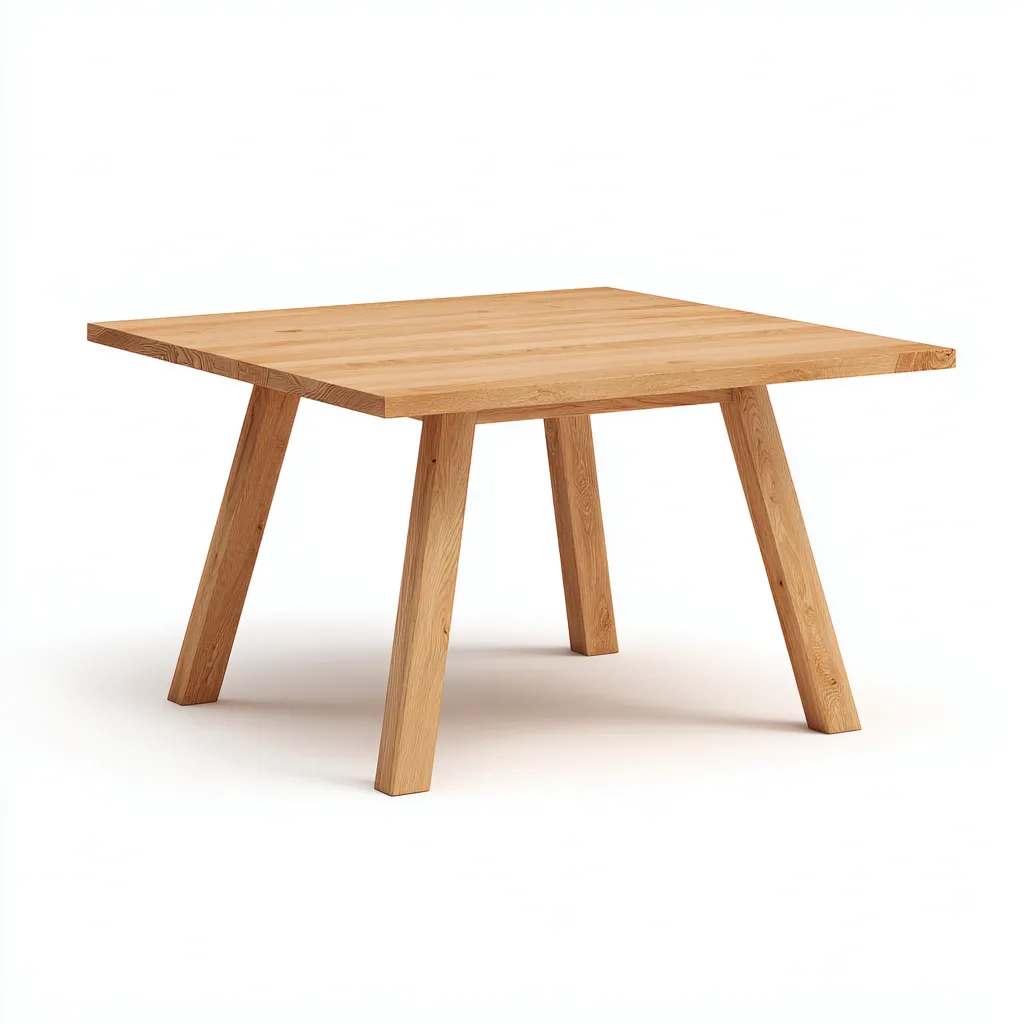 Table de jardin en bois massif 160x90x75 cm - bois naturel - design épuré pour extérieur-Lavovahome