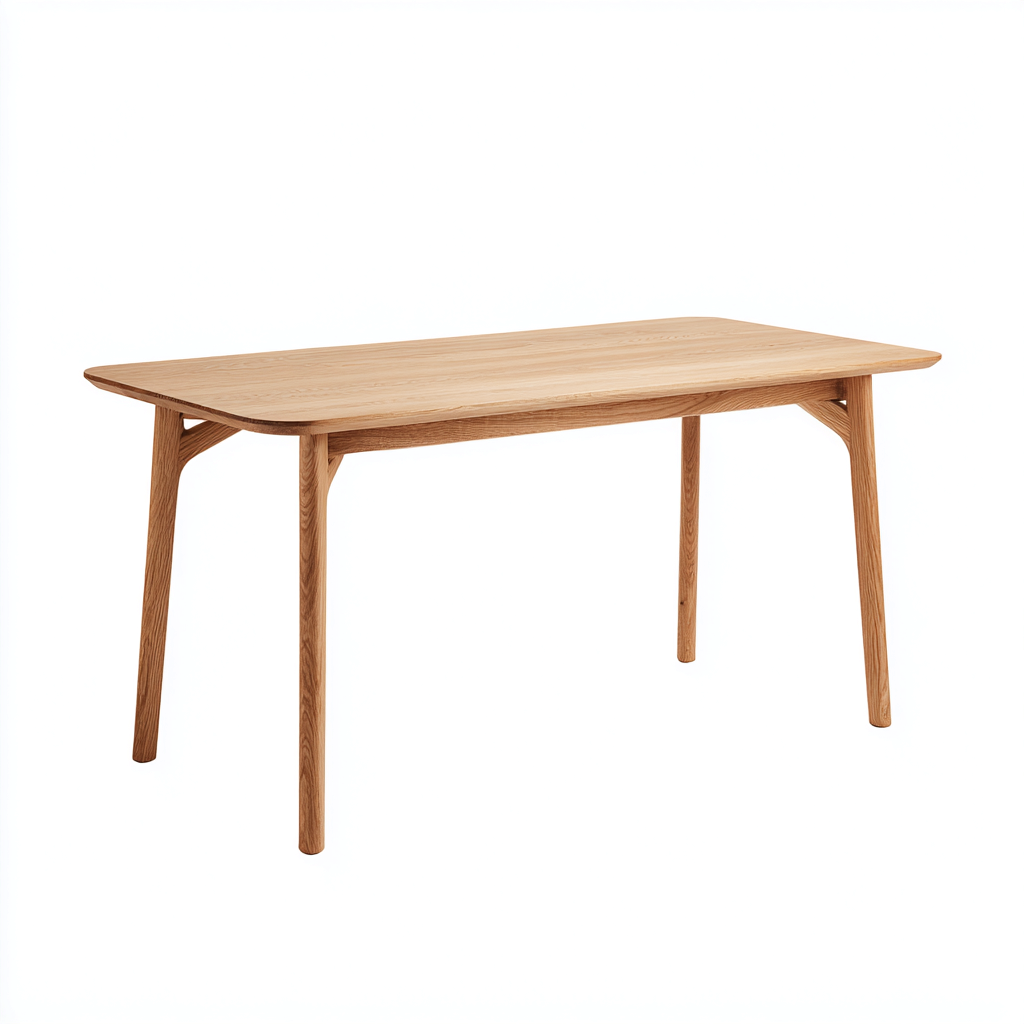 Table de jardin en bois massif 180x90x75 cm - bois naturel - design contemporain pour extérieur-Lavovahome