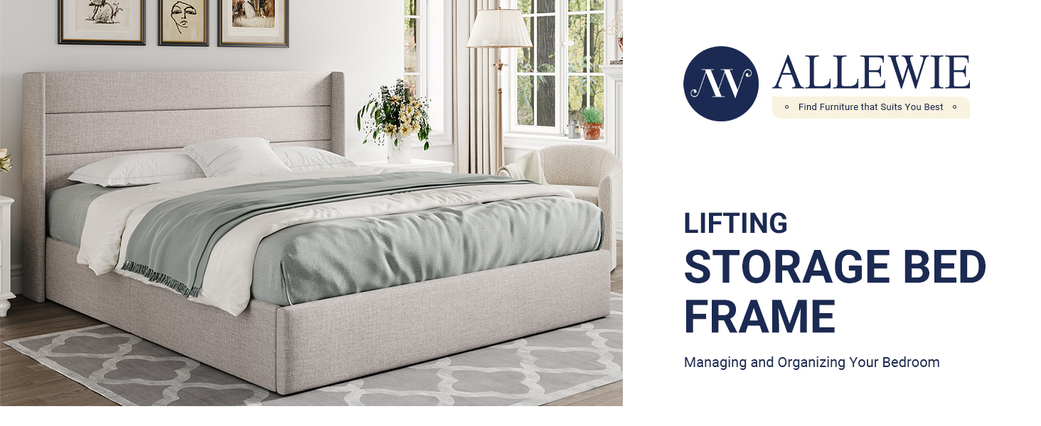 Allewie full bed frame