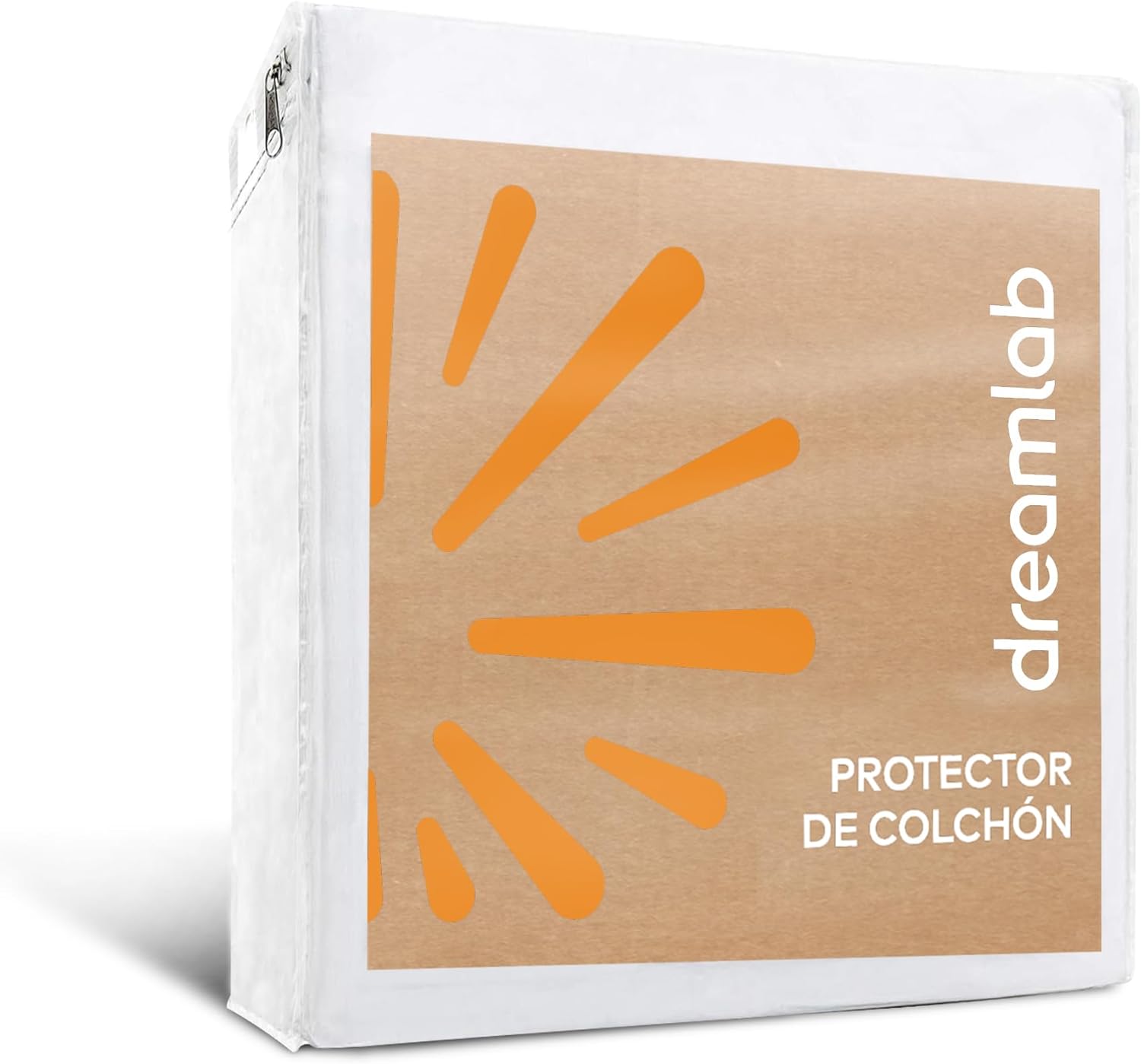 Colchón Dreamlab Polar Hybrid Queen 150x190 cm | Forro polar de tacto frío | Espuma viscoelástica con gel y muelles | Materiales certificados ---------- Parche en el ojo