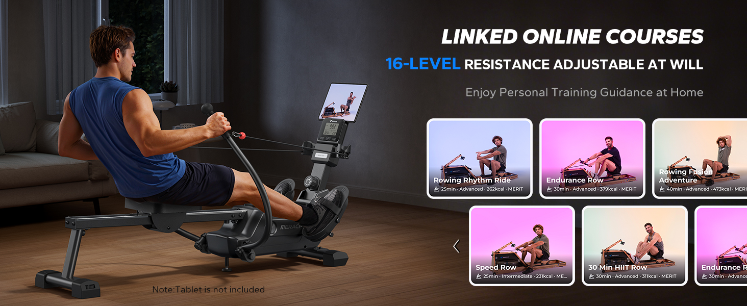 merach rowing machine
