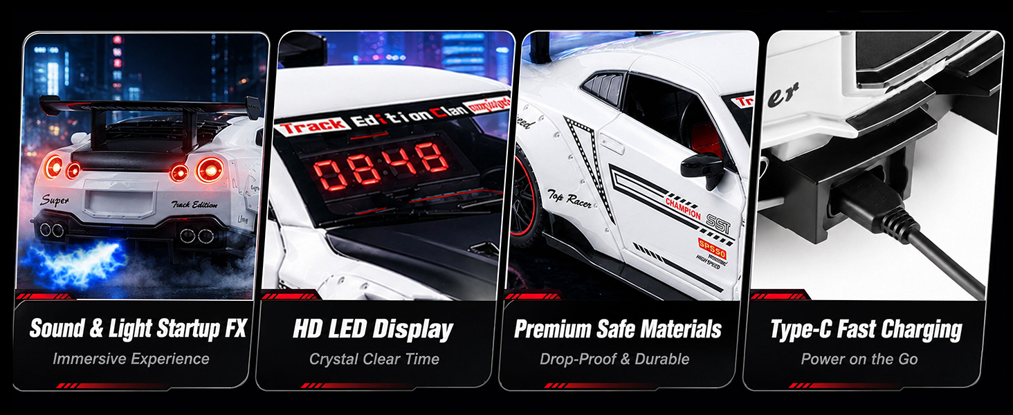 Car Loud Alarm Clock for Heavy Sleepers