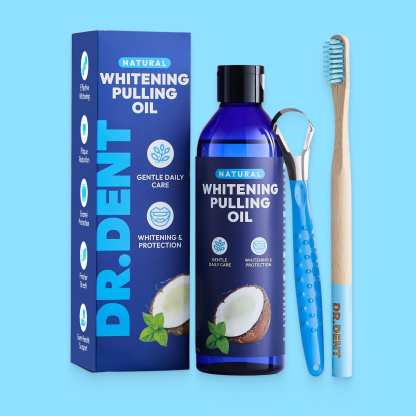 Aceite de Coco Blanqueador para Oil Pulling