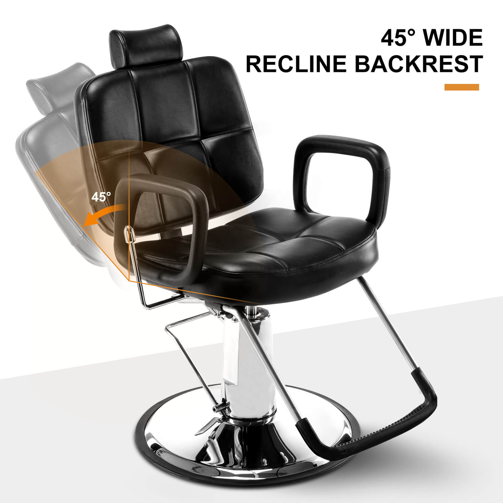 Silla de barbero reclinable hidráulica universal 2024
