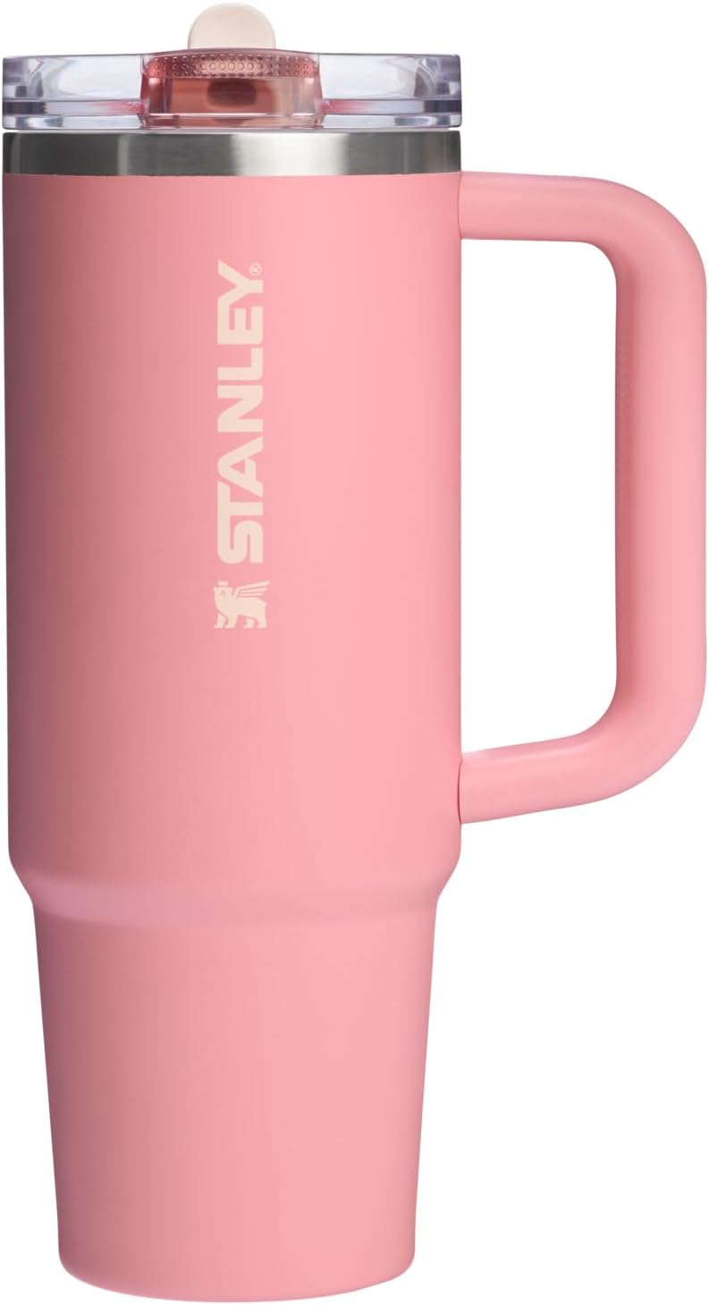 STANLEY Quencher ProTour Flipstraw Tumbler, 30 oz, Sorbet Garden | Built-In Straw & Handle | Cupholder Compatible for Travel | Leakproof Insulated Stainless Steel Cup | BPA-Free