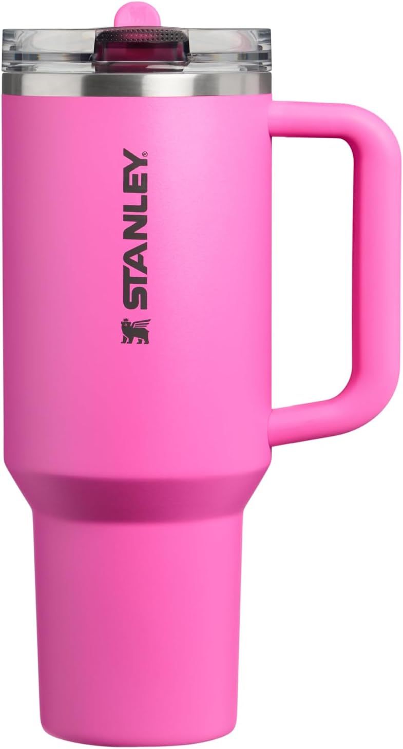 STANLEY Quencher ProTour Flipstraw Tumbler, 30 oz, Sorbet Garden | Built-In Straw & Handle | Cupholder Compatible for Travel | Leakproof Insulated Stainless Steel Cup | BPA-Free