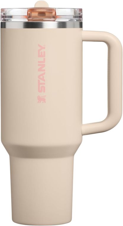 STANLEY Quencher ProTour Flipstraw Tumbler, 30 oz, Sorbet Garden | Built-In Straw & Handle | Cupholder Compatible for Travel | Leakproof Insulated Stainless Steel Cup | BPA-Free