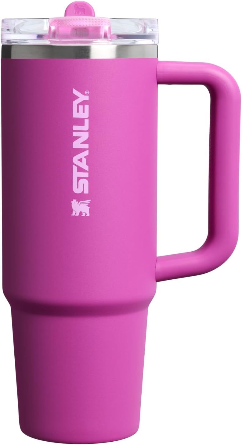 STANLEY Quencher ProTour Flipstraw Tumbler, 30 oz, Sorbet Garden | Built-In Straw & Handle | Cupholder Compatible for Travel | Leakproof Insulated Stainless Steel Cup | BPA-Free