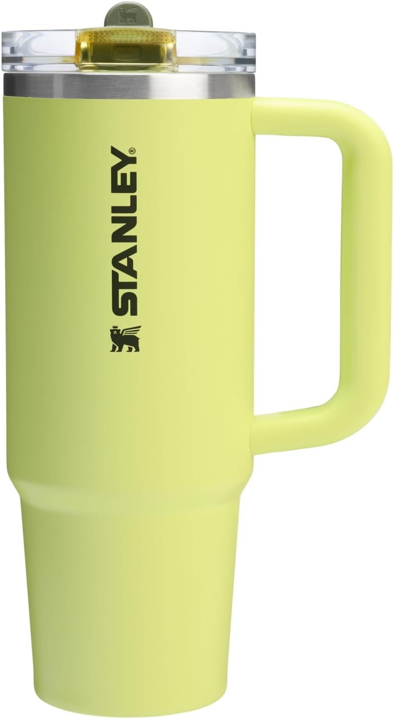 STANLEY Quencher ProTour Flipstraw Tumbler, 30 oz, Sorbet Garden | Built-In Straw & Handle | Cupholder Compatible for Travel | Leakproof Insulated Stainless Steel Cup | BPA-Free