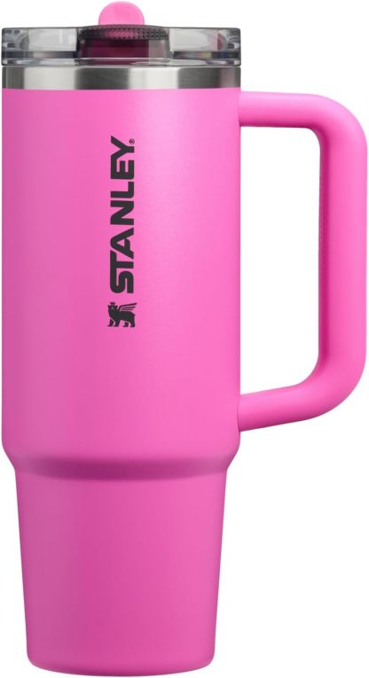 STANLEY Quencher ProTour Flipstraw Tumbler, 30 oz, Sorbet Garden | Built-In Straw & Handle | Cupholder Compatible for Travel | Leakproof Insulated Stainless Steel Cup | BPA-Free
