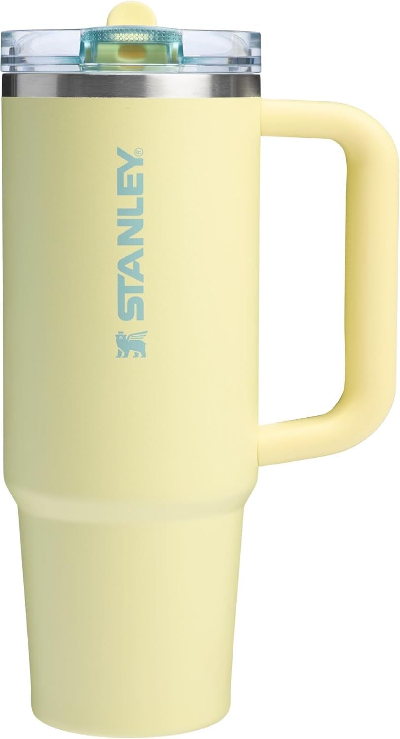 STANLEY Quencher ProTour Flipstraw Tumbler, 30 oz, Sorbet Garden | Built-In Straw & Handle | Cupholder Compatible for Travel | Leakproof Insulated Stainless Steel Cup | BPA-Free